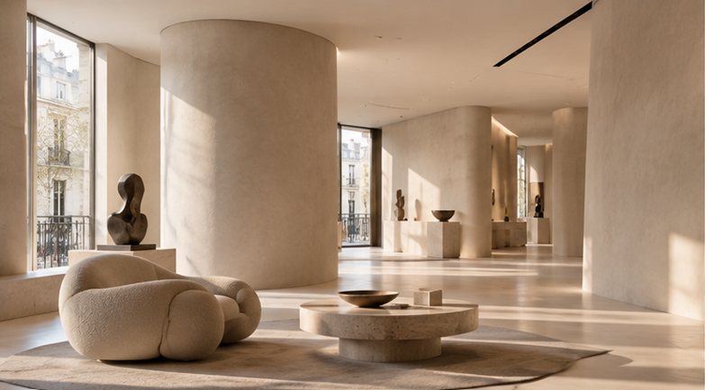 Galerie principale du Showroom Faubourg à Paris