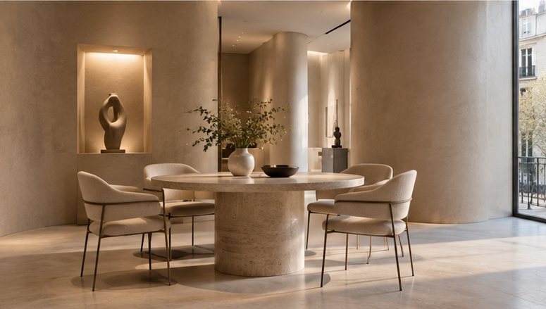 Salon de consultation privée du Showroom Faubourg à Paris